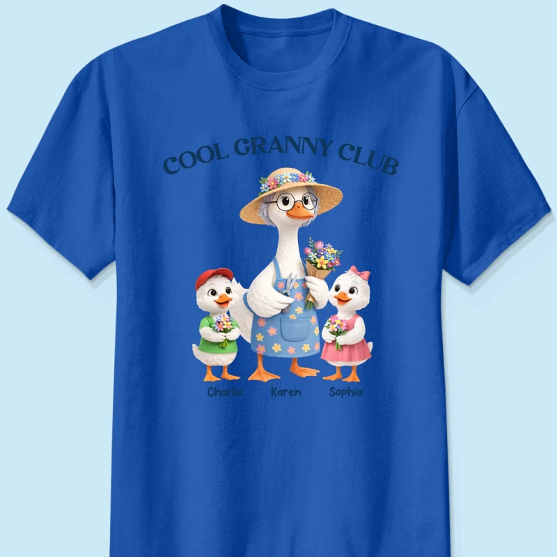 Cool Granny Club - Personalized Shirt - Heartfelt Gift For Grandma - Image 15