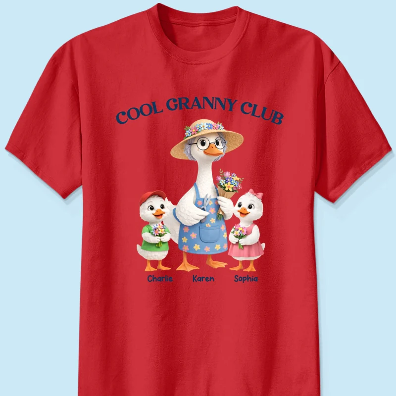 Cool Granny Club - Personalized Shirt - Heartfelt Gift For Grandma - Image 16
