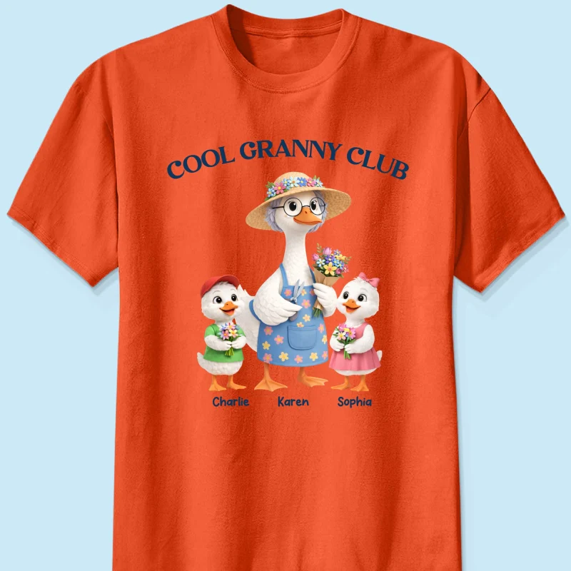 Cool Granny Club - Personalized Shirt - Heartfelt Gift For Grandma - Image 17