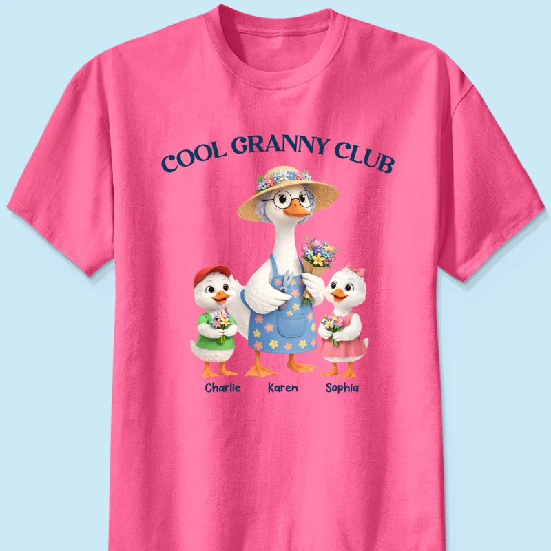 Cool Granny Club - Personalized Shirt - Heartfelt Gift For Grandma - Image 18