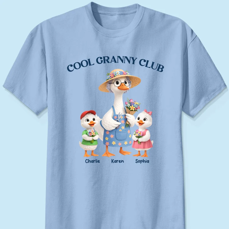 Cool Granny Club - Personalized Shirt - Heartfelt Gift For Grandma - Image 23
