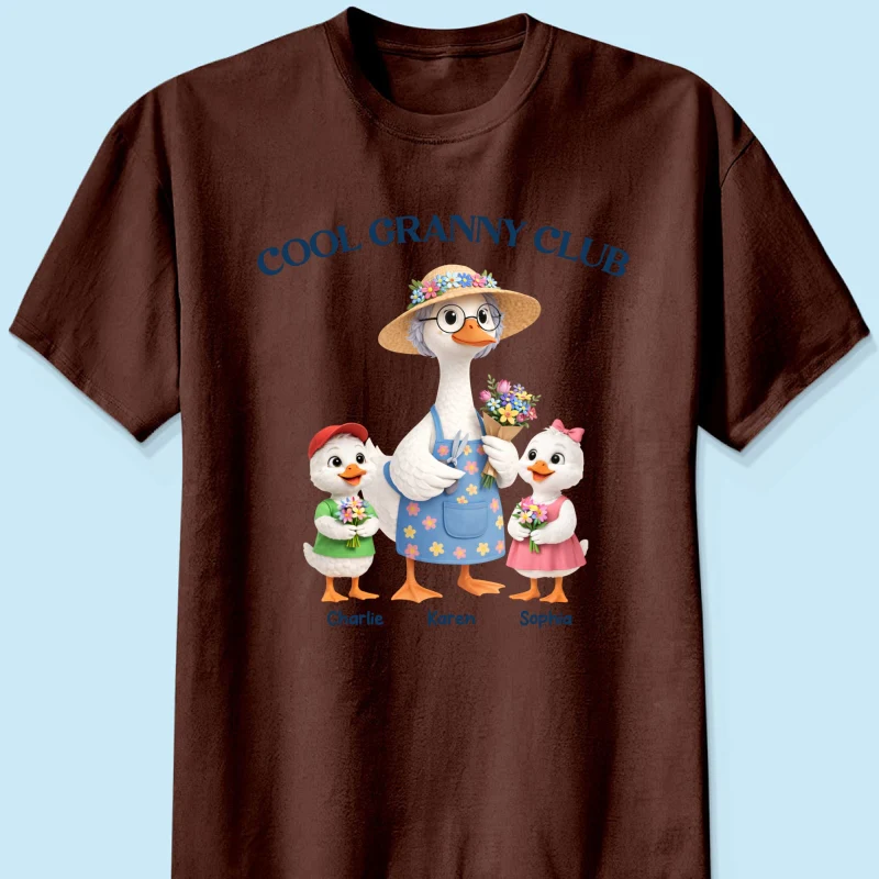 Cool Granny Club - Personalized Shirt - Heartfelt Gift For Grandma - Image 27