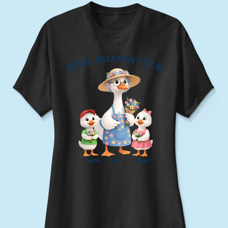 Cool Granny Club - Personalized Shirt - Heartfelt Gift For Grandma - Image 29
