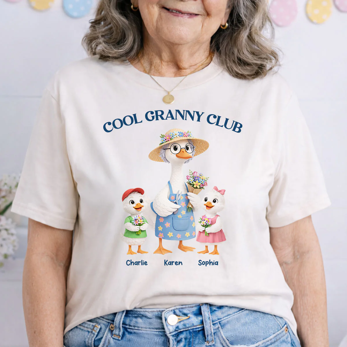 Cool Granny Club - Personalized Shirt - Heartfelt Gift For Grandma - Image 3