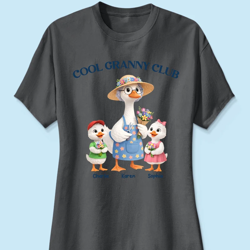 Cool Granny Club - Personalized Shirt - Heartfelt Gift For Grandma - Image 31