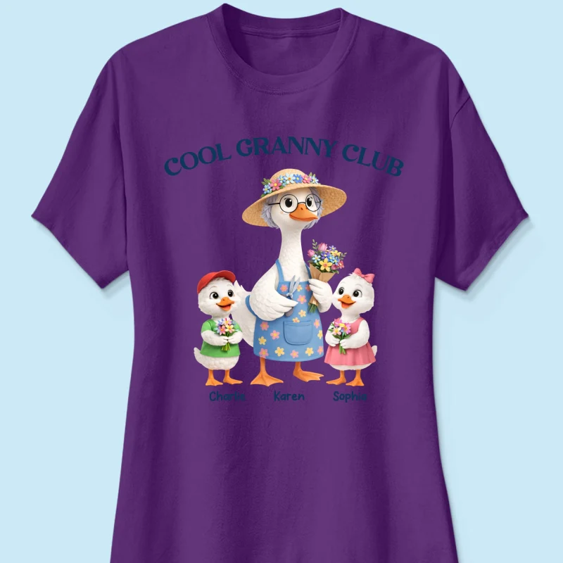 Cool Granny Club - Personalized Shirt - Heartfelt Gift For Grandma - Image 32