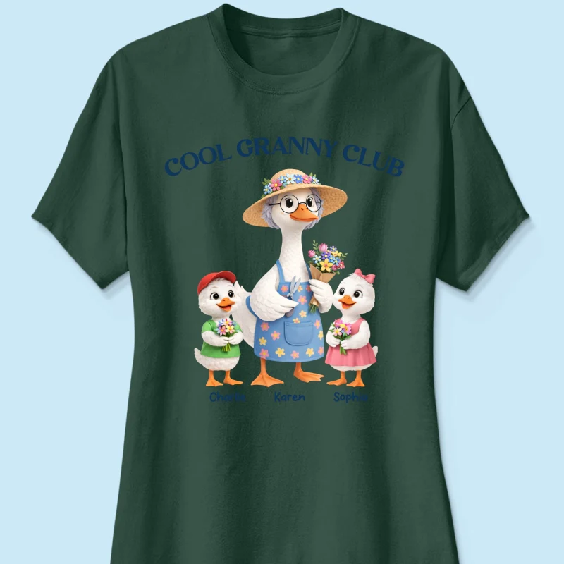 Cool Granny Club - Personalized Shirt - Heartfelt Gift For Grandma - Image 33