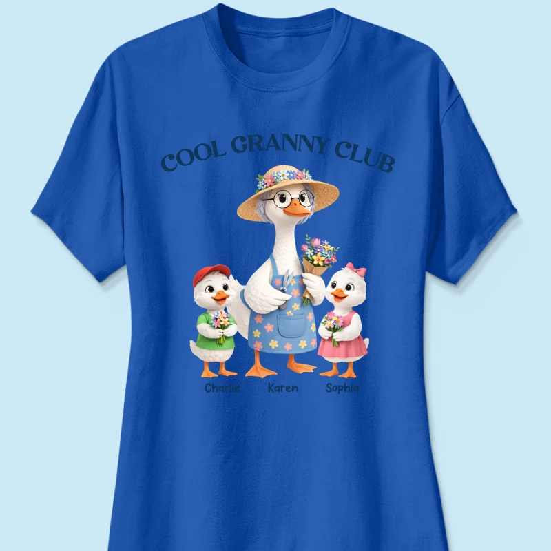Cool Granny Club - Personalized Shirt - Heartfelt Gift For Grandma - Image 34
