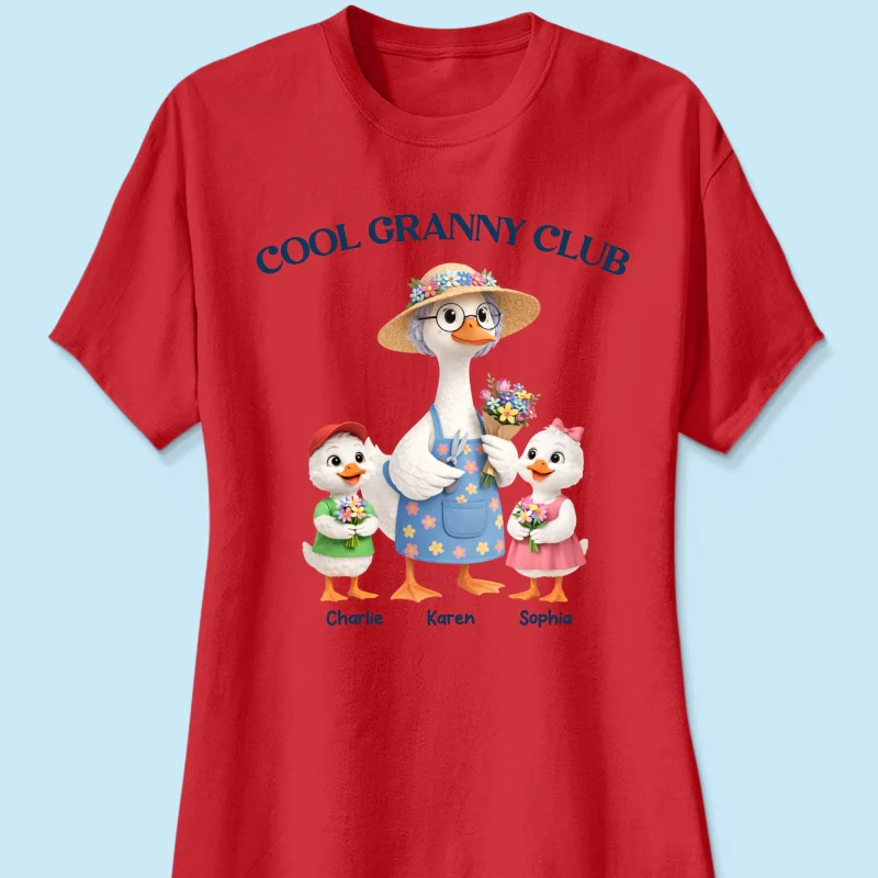 Cool Granny Club - Personalized Shirt - Heartfelt Gift For Grandma - Image 35