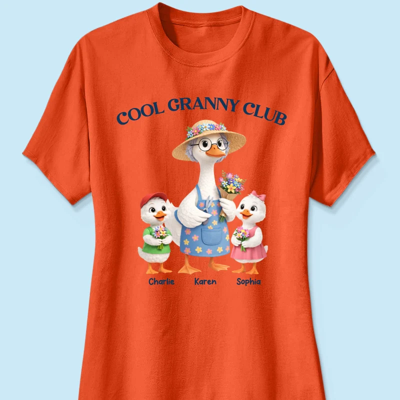 Cool Granny Club - Personalized Shirt - Heartfelt Gift For Grandma - Image 36