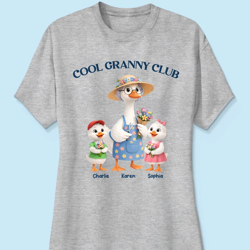 Cool Granny Club - Personalized Shirt - Heartfelt Gift For Grandma - Image 38