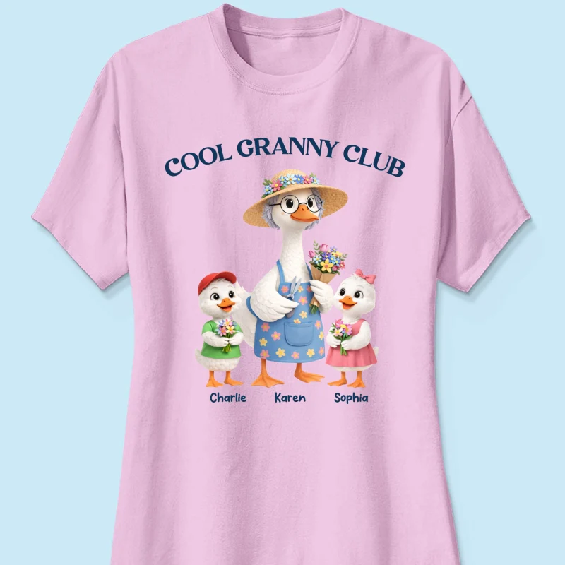 Cool Granny Club - Personalized Shirt - Heartfelt Gift For Grandma - Image 39