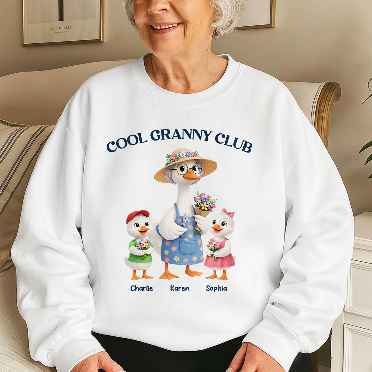 Cool Granny Club - Personalized Shirt - Heartfelt Gift For Grandma - Image 4