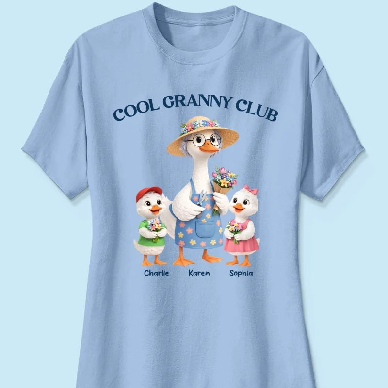 Cool Granny Club - Personalized Shirt - Heartfelt Gift For Grandma - Image 40