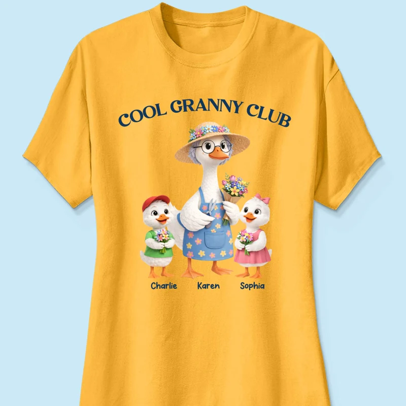 Cool Granny Club - Personalized Shirt - Heartfelt Gift For Grandma - Image 41
