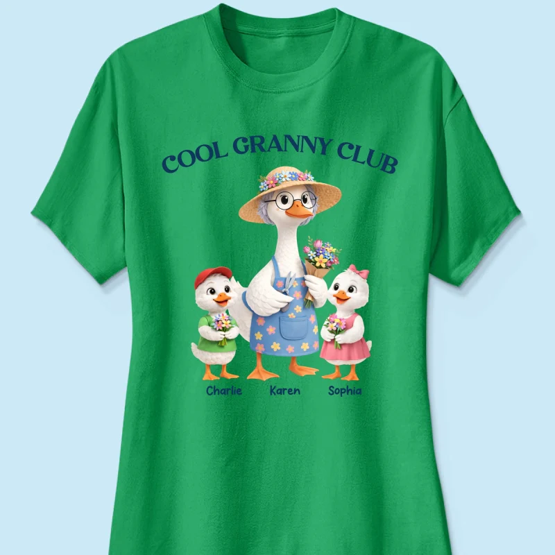 Cool Granny Club - Personalized Shirt - Heartfelt Gift For Grandma - Image 42