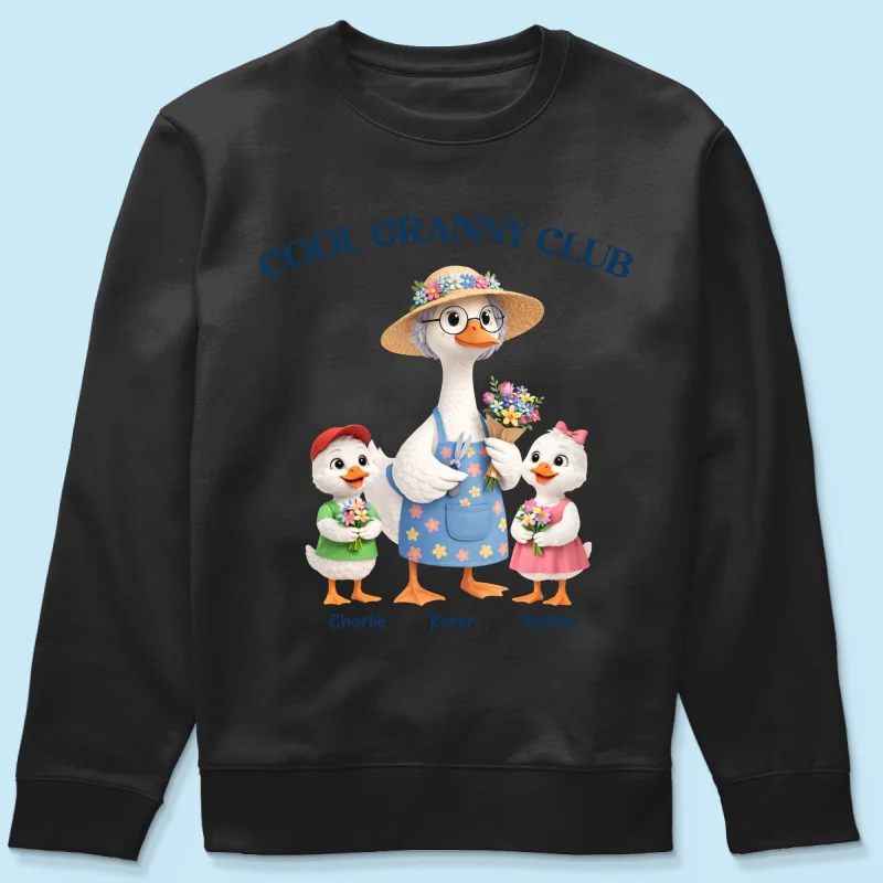 Cool Granny Club - Personalized Shirt - Heartfelt Gift For Grandma - Image 43