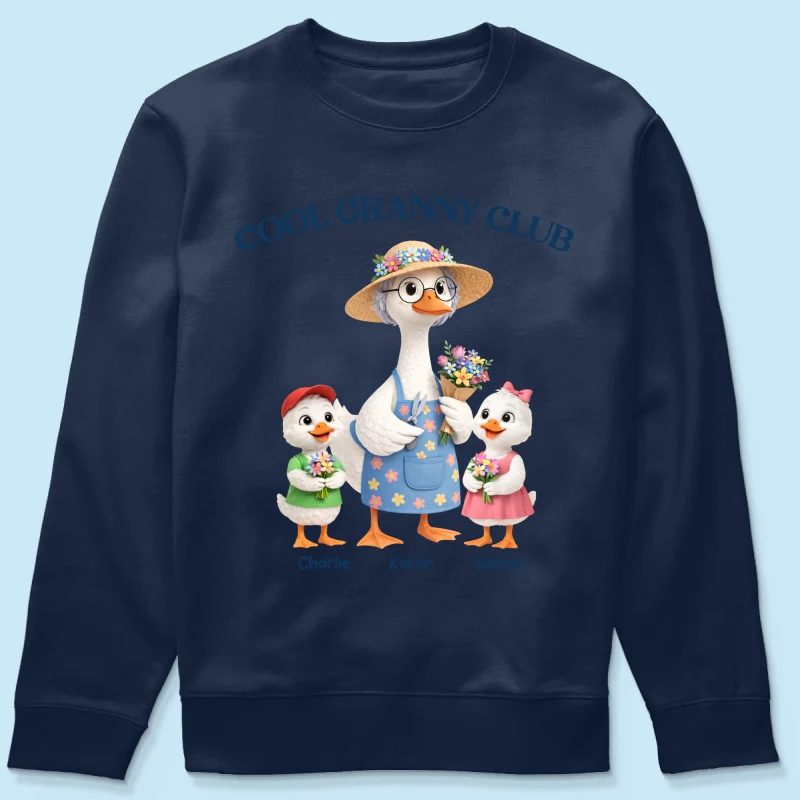 Cool Granny Club - Personalized Shirt - Heartfelt Gift For Grandma - Image 44