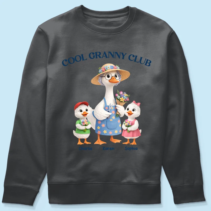 Cool Granny Club - Personalized Shirt - Heartfelt Gift For Grandma - Image 45