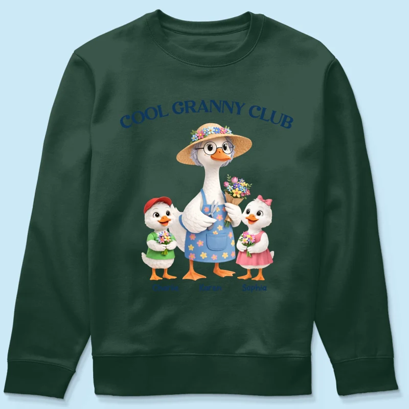 Cool Granny Club - Personalized Shirt - Heartfelt Gift For Grandma - Image 46