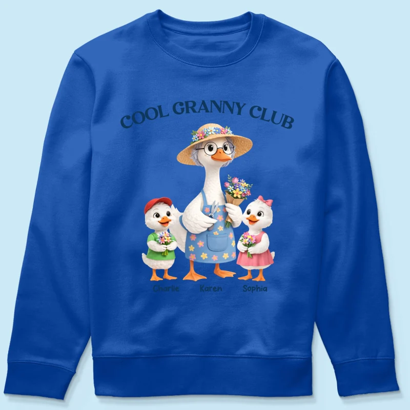 Cool Granny Club - Personalized Shirt - Heartfelt Gift For Grandma - Image 47