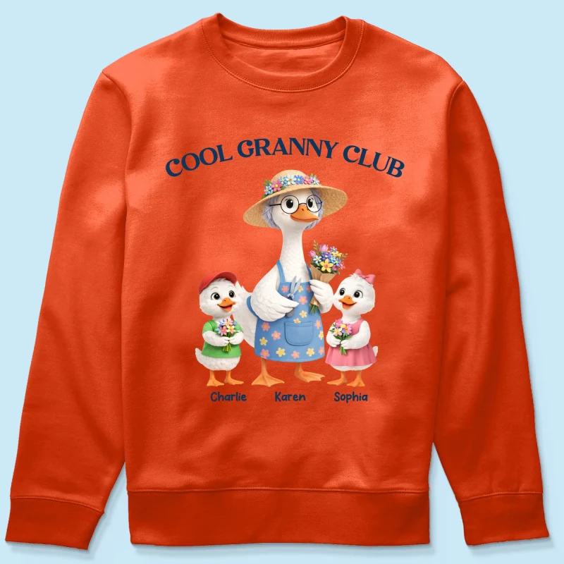 Cool Granny Club - Personalized Shirt - Heartfelt Gift For Grandma - Image 49