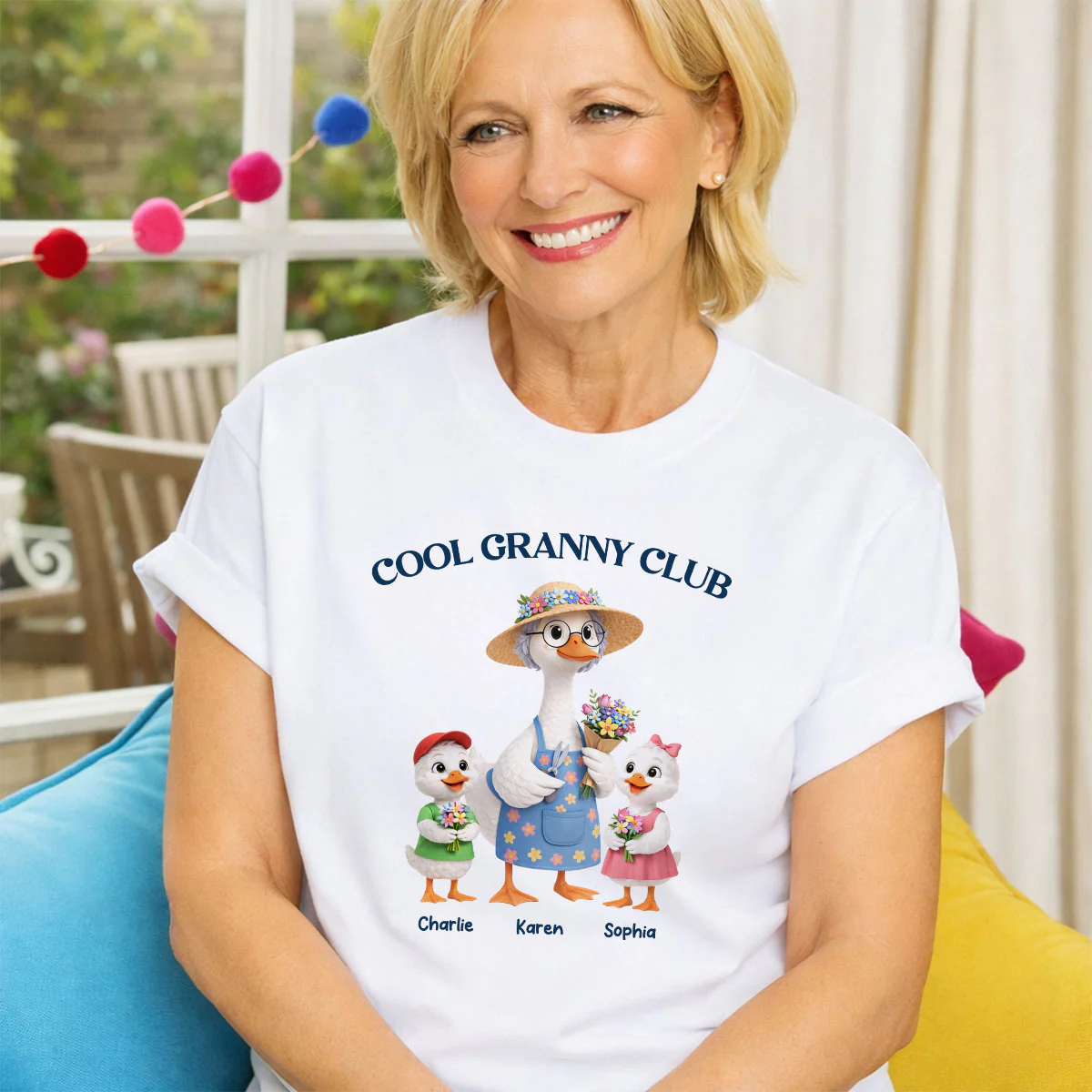 Cool Granny Club - Personalized Shirt - Heartfelt Gift For Grandma - Image 5