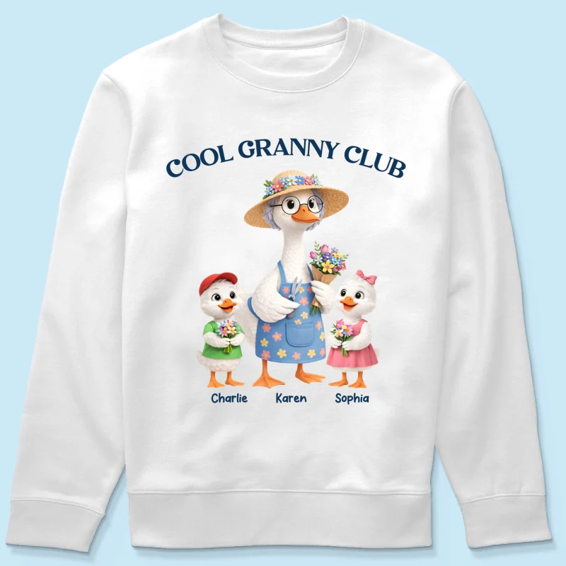Cool Granny Club - Personalized Shirt - Heartfelt Gift For Grandma - Image 50