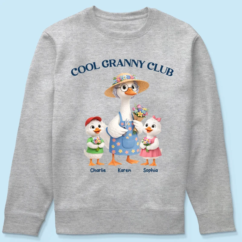 Cool Granny Club - Personalized Shirt - Heartfelt Gift For Grandma - Image 51