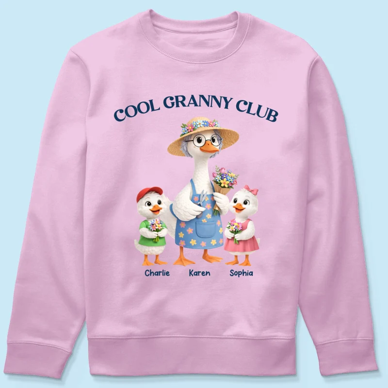 Cool Granny Club - Personalized Shirt - Heartfelt Gift For Grandma - Image 52