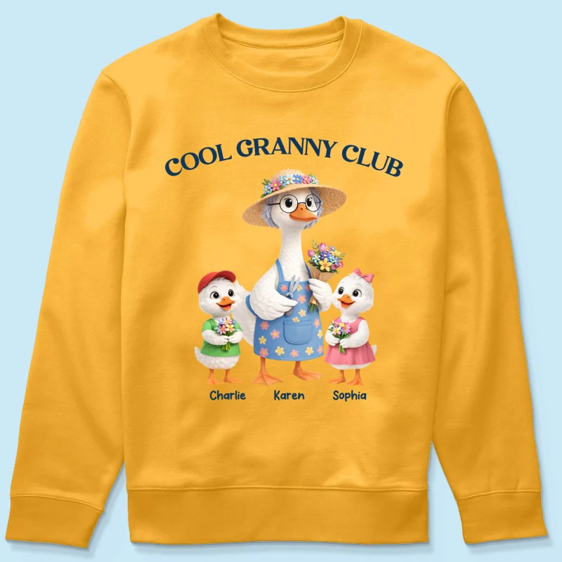Cool Granny Club - Personalized Shirt - Heartfelt Gift For Grandma - Image 53