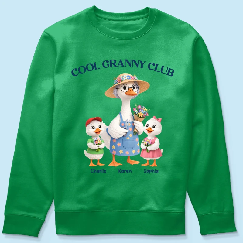 Cool Granny Club - Personalized Shirt - Heartfelt Gift For Grandma - Image 54
