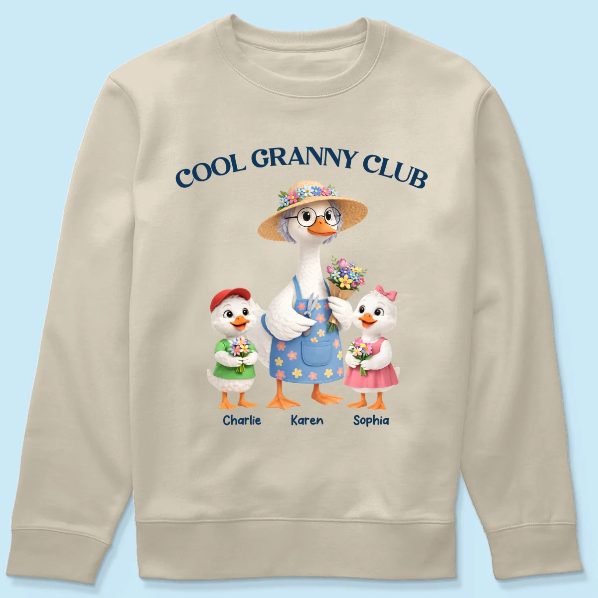 Cool Granny Club - Personalized Shirt - Heartfelt Gift For Grandma - Image 56