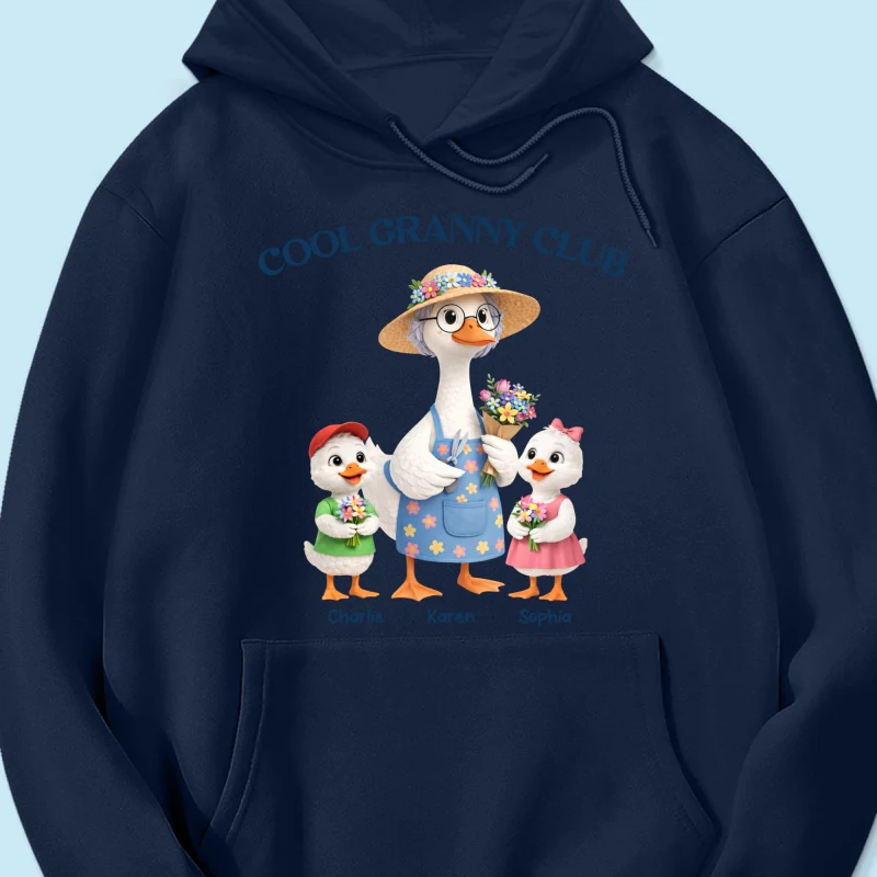 Cool Granny Club - Personalized Shirt - Heartfelt Gift For Grandma - Image 58