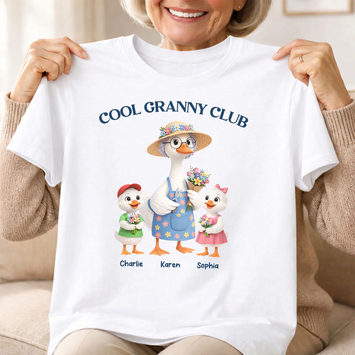 Cool Granny Club - Personalized Shirt - Heartfelt Gift For Grandma - Image 6