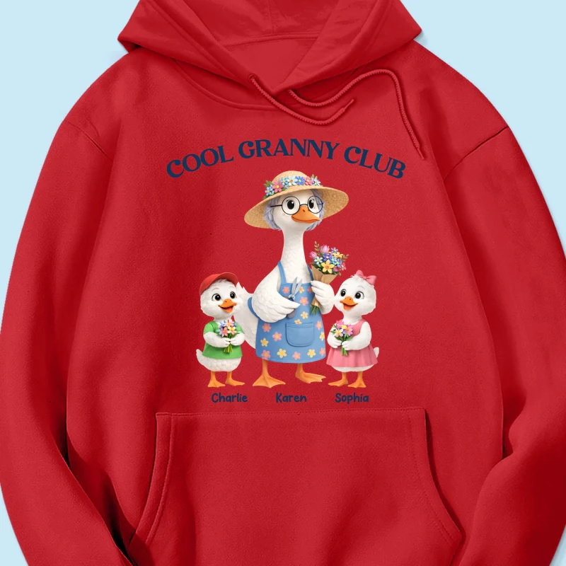 Cool Granny Club - Personalized Shirt - Heartfelt Gift For Grandma - Image 63