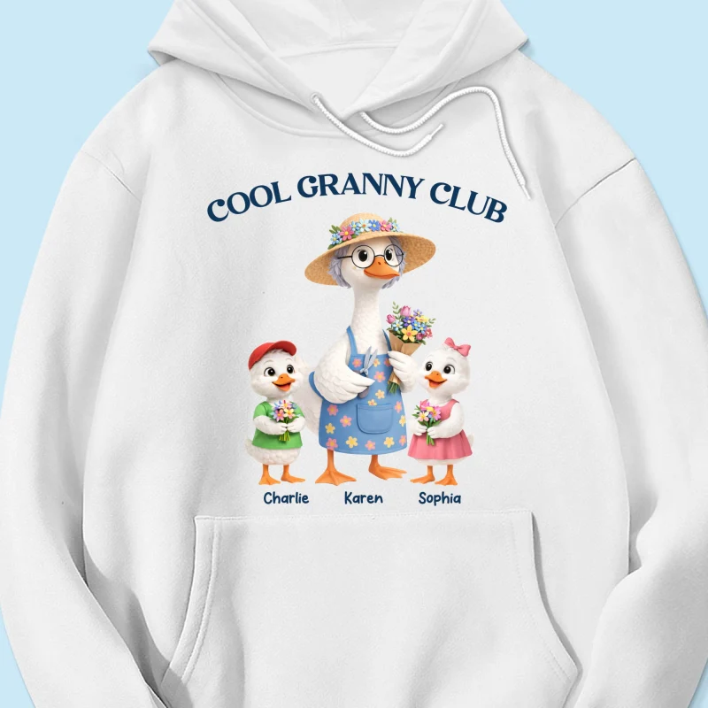 Cool Granny Club - Personalized Shirt - Heartfelt Gift For Grandma - Image 65