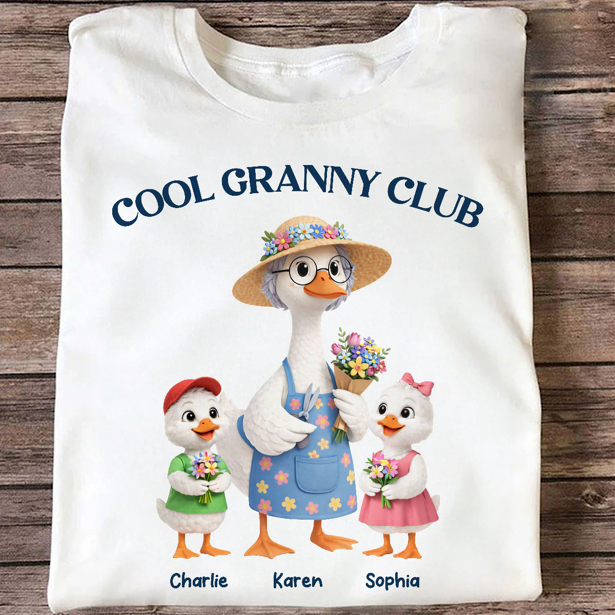 Cool Granny Club - Personalized Shirt - Heartfelt Gift For Grandma - Image 7