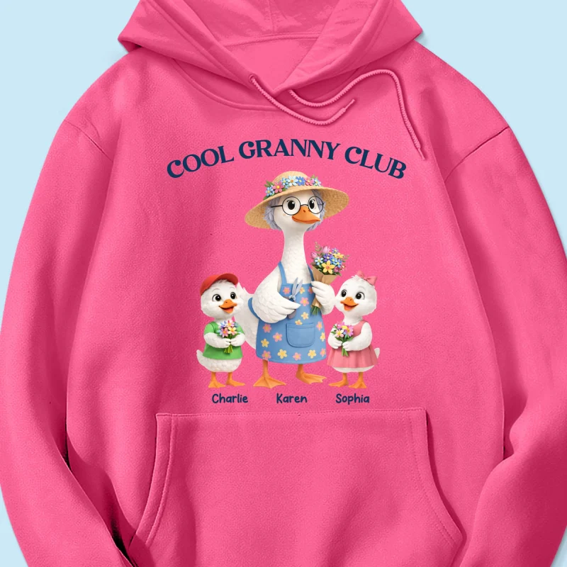 Cool Granny Club - Personalized Shirt - Heartfelt Gift For Grandma - Image 71