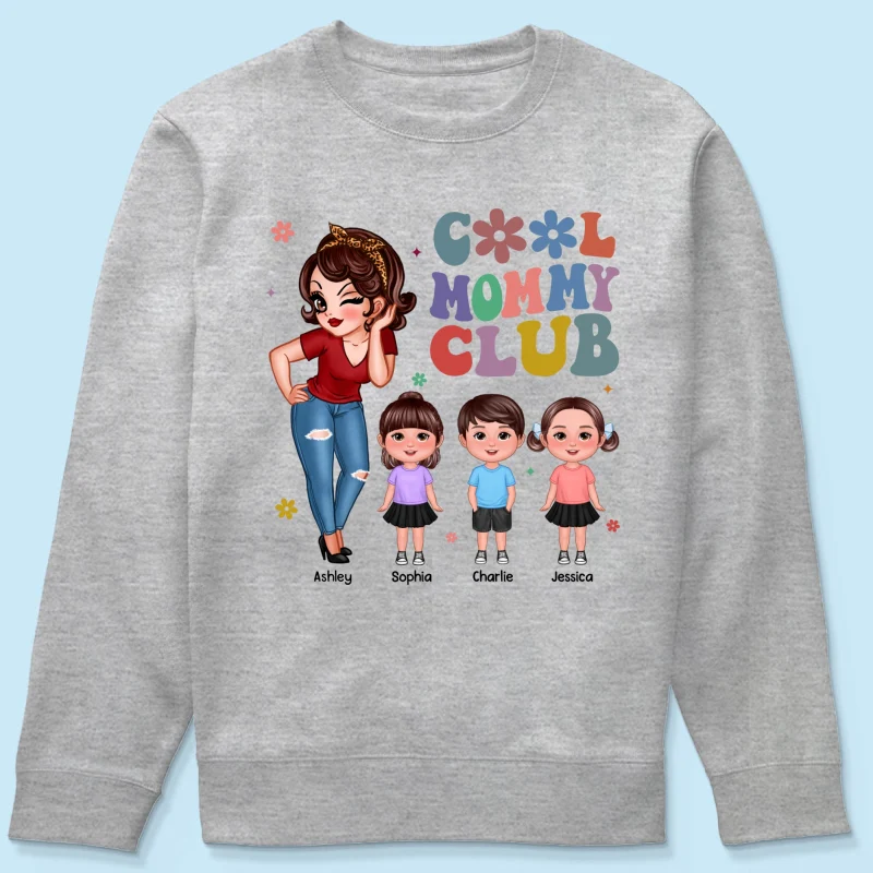 Cool Mom Aunt Club Personalized Shirt - Image 11