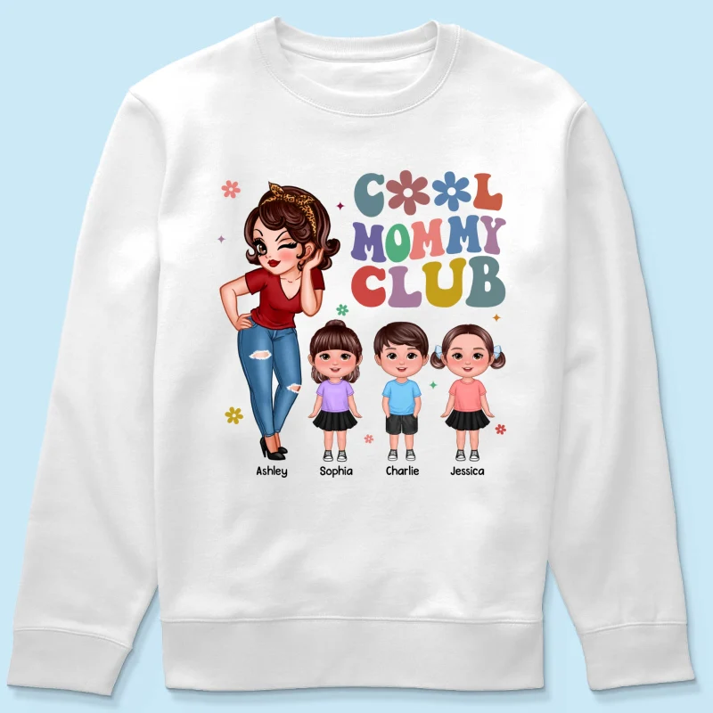 Cool Mom Aunt Club Personalized Shirt - Image 13
