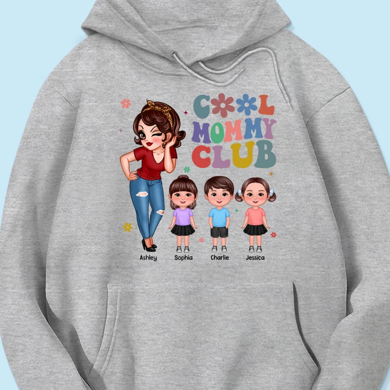 Cool Mom Aunt Club Personalized Shirt - Image 17