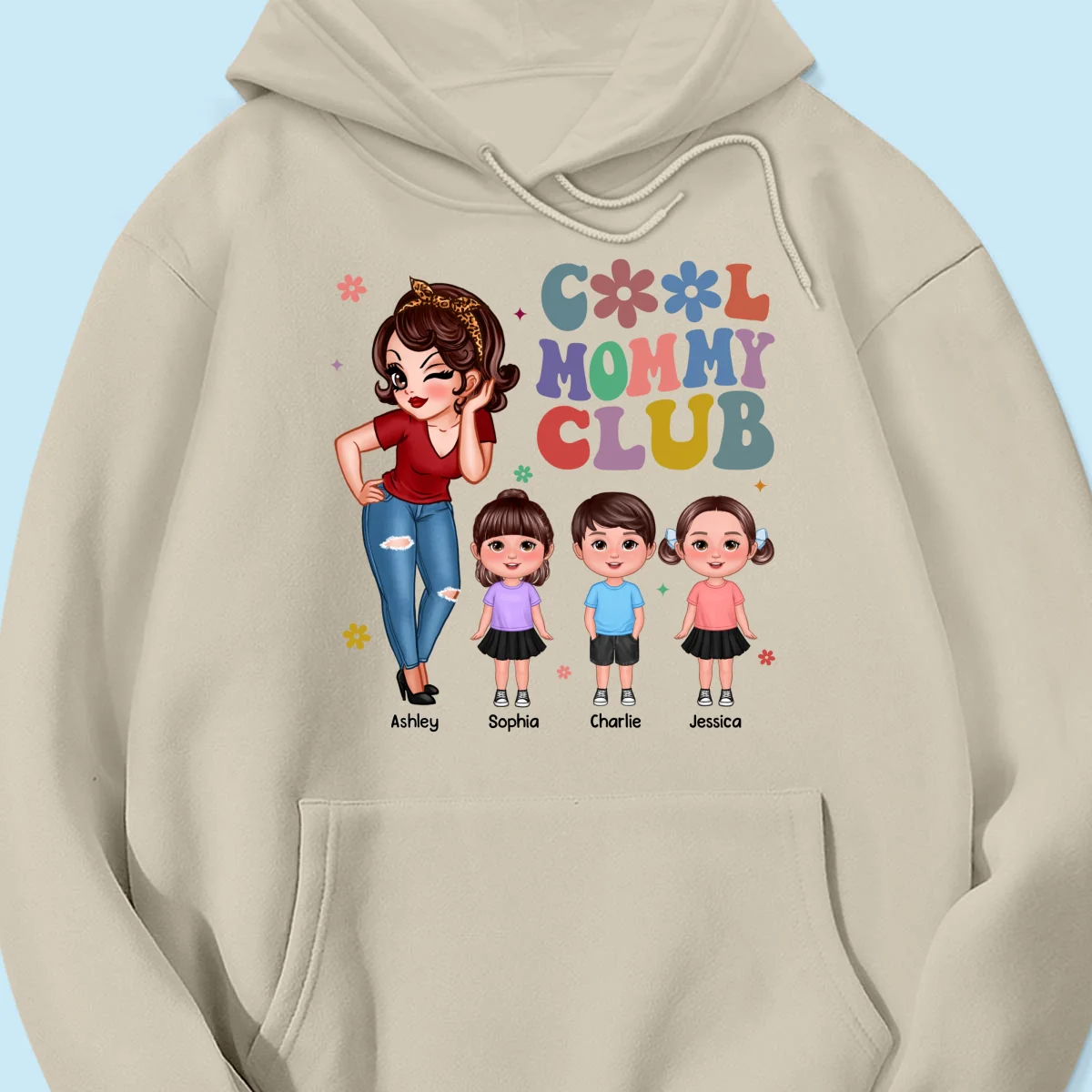 Cool Mom Aunt Club Personalized Shirt - Image 18