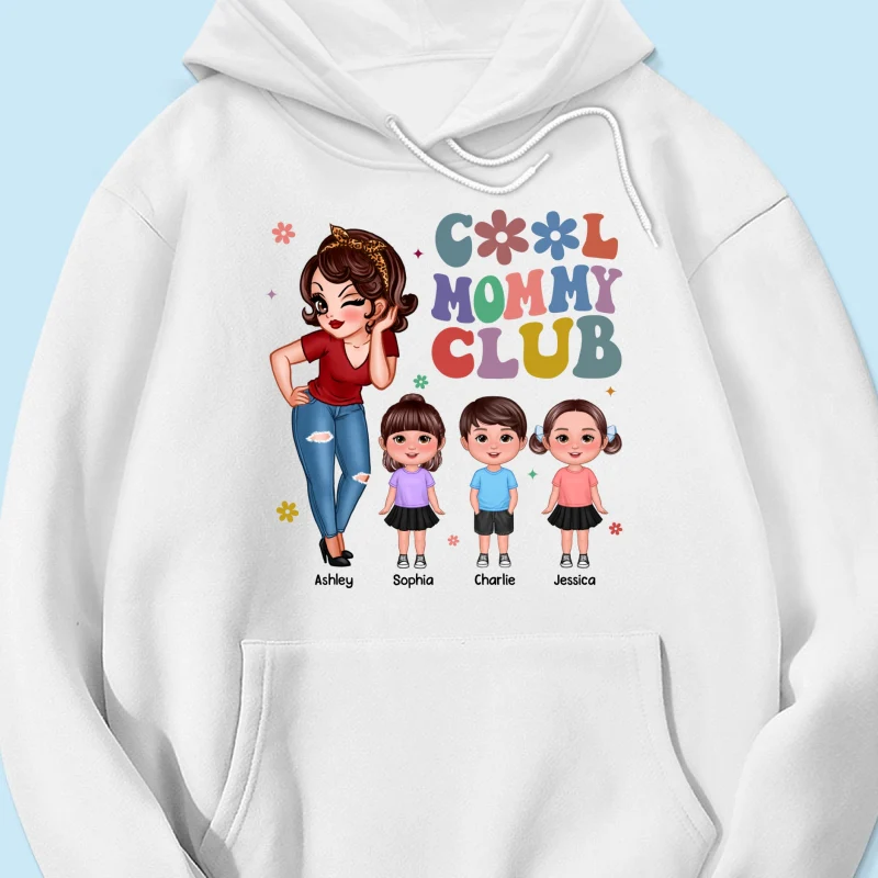 Cool Mom Aunt Club Personalized Shirt - Image 19