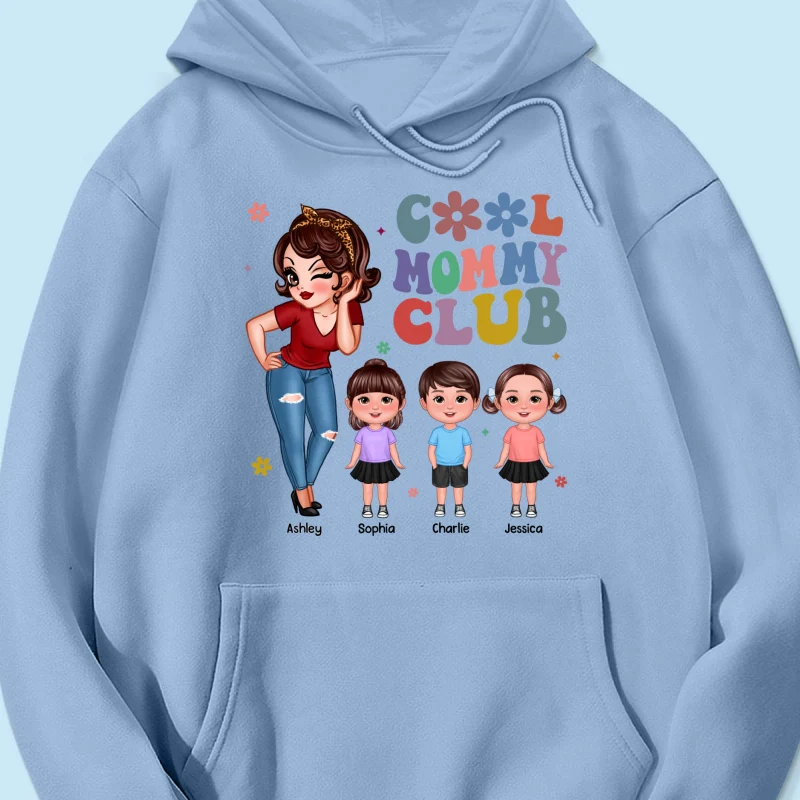 Cool Mom Aunt Club Personalized Shirt - Image 20