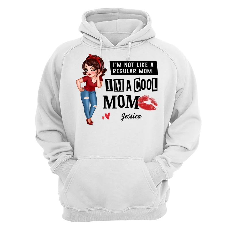 Cool Mom Not Regular Mom Personalized Shirt - Image 11