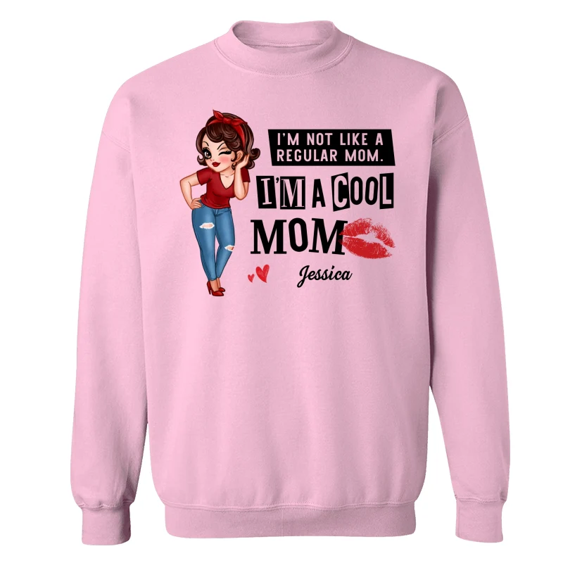 Cool Mom Not Regular Mom Personalized Shirt - Image 15