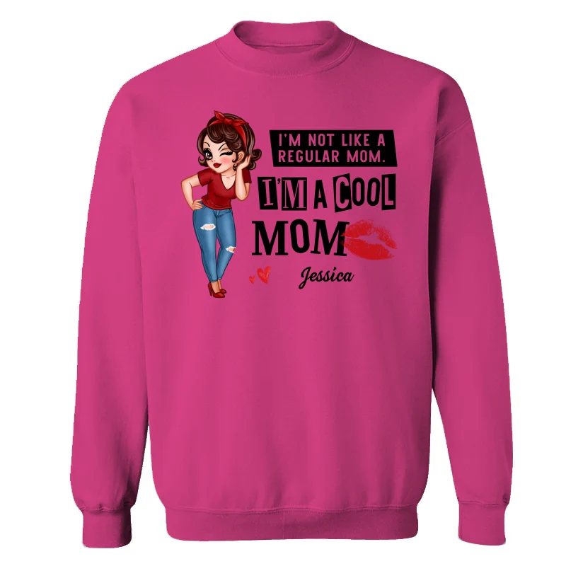 Cool Mom Not Regular Mom Personalized Shirt - Image 16