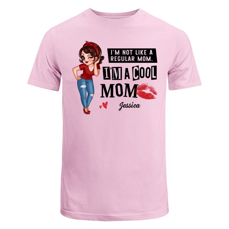 Cool Mom Not Regular Mom Personalized Shirt - Image 6