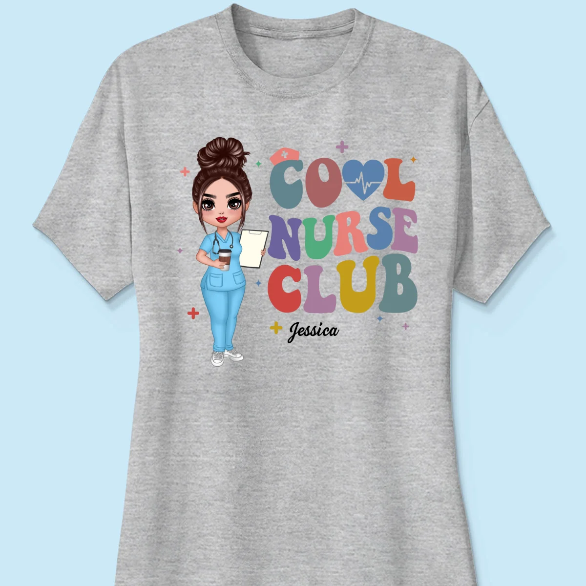 Cool Nurse Club Personalized Shirt - Image 12